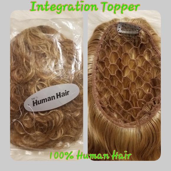 Women's "8 Integration Hair Topper size 5"x6" color #22/27 - Picture 2 of 4